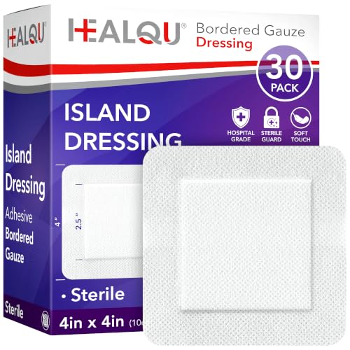 Healqu Island Dressing 4x4 inch box