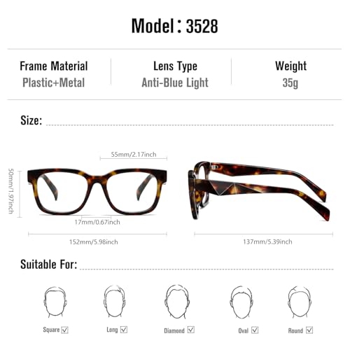 kimorn blue light glasses lens transparency