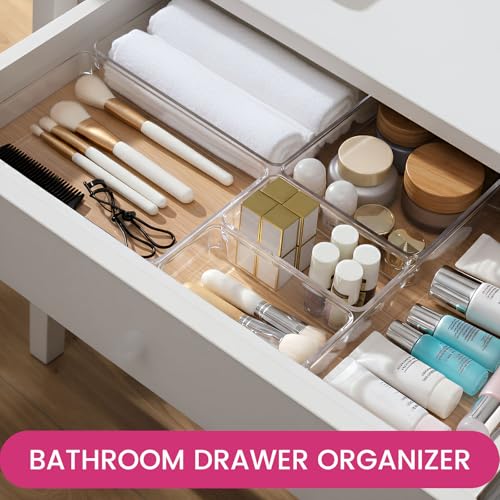 Close up of stackable Criusia storage organizers
