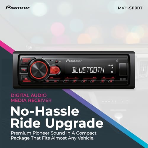 Pioneer MVH-S110BT stereo display