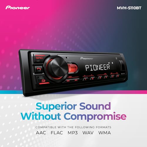 Pioneer MVH-S110BT box packaging