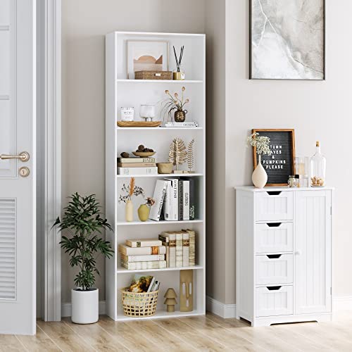 FOTOSOK PB-2026 white bookshelf profile