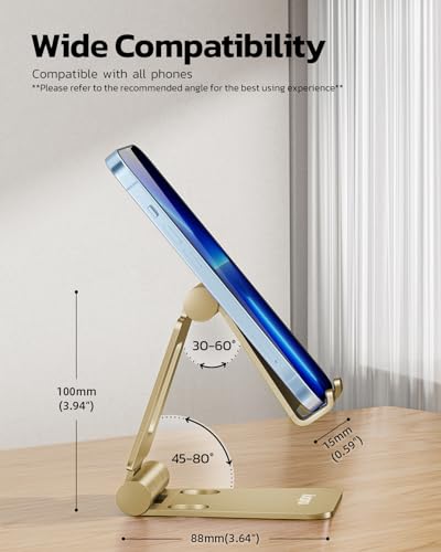 Folded Nulaxy phone stand profile