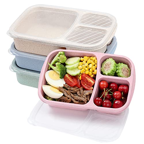 buluker 4 pack bento lunch box set overview