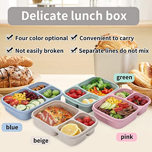 Stackable design of buluker meal prep boxes