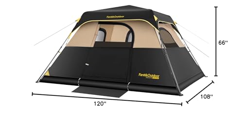 Storage pockets and tent interior