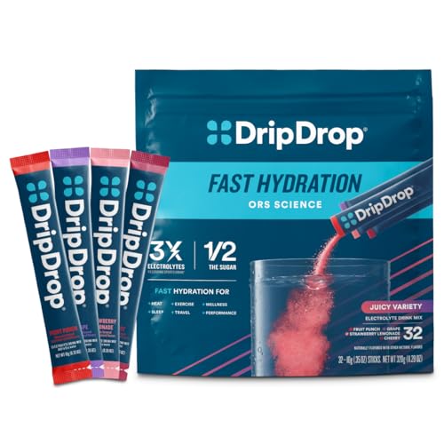 DripDrop Hydration Juicy Variety Pack