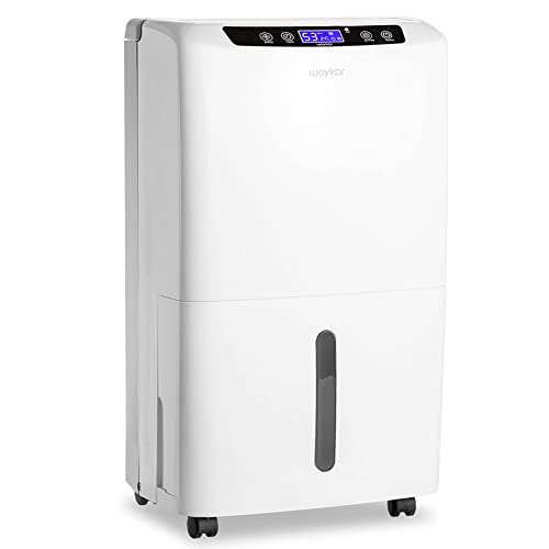 Waykar 34 Pints Energy Star Dehumidifier front view
