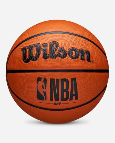 WILSON NBA DRV Series basketball outdoor setting