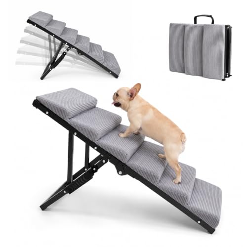 Chloraeon LT300 gray foldable dog ramp