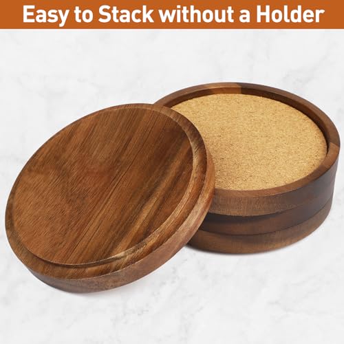 Absorbent cork center of ZOVANO coaster