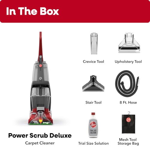 Control panel and handle of Hoover PowerScrub