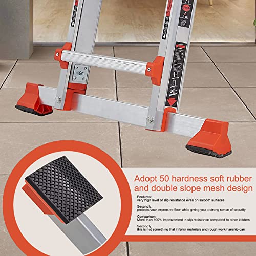 LANBITOU aluminum extension ladder