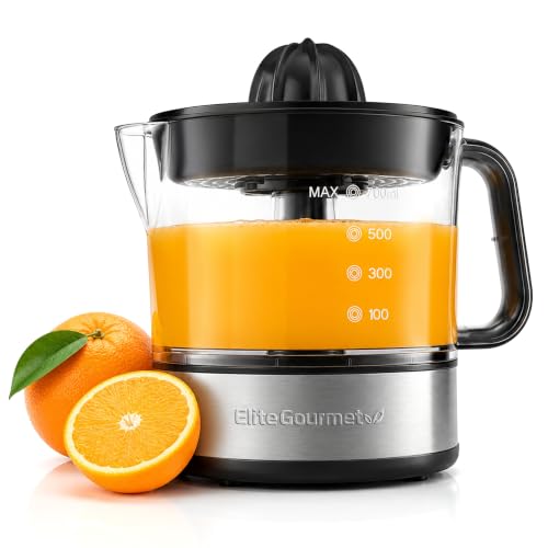 Elite Gourmet ETS623 Electric Citrus Juicer exterior view