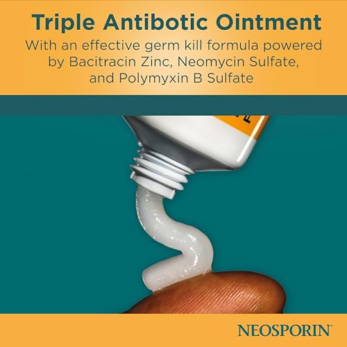 Back of Neosporin ointment packaging