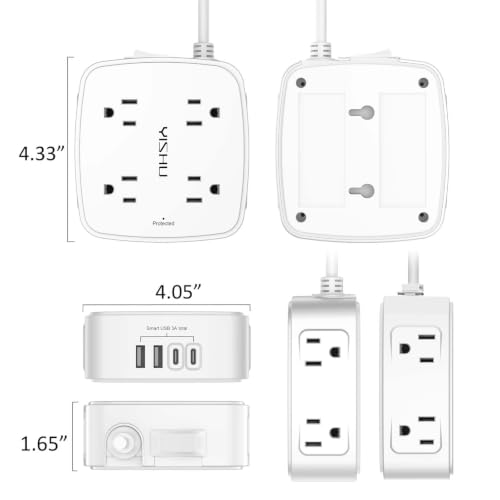 White power strip for home or office