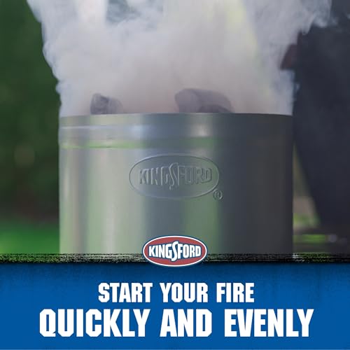 Kingsford chimney starter stay-cool handle detail
