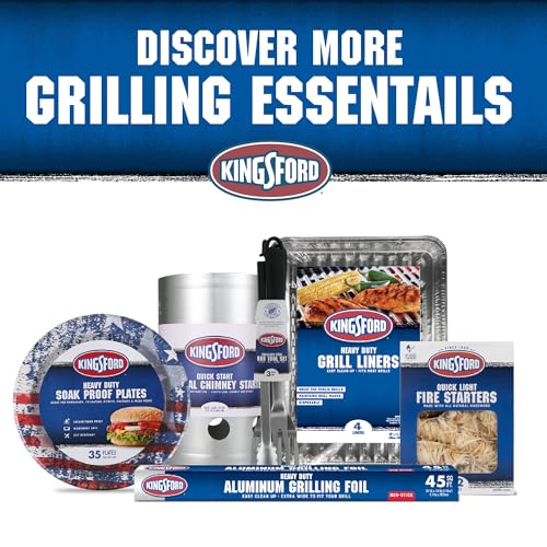Kingsford chimney starter ready for outdoor grilling