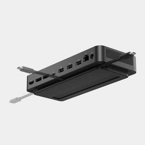 Angled view of Dell Pro Docking Station
