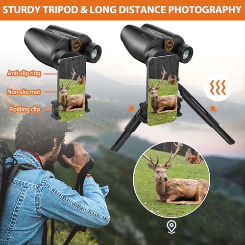 Rodcirant binoculars rubber grip detail