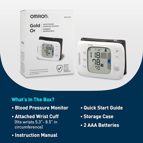 Omron BP4350 monitor connectivity feature