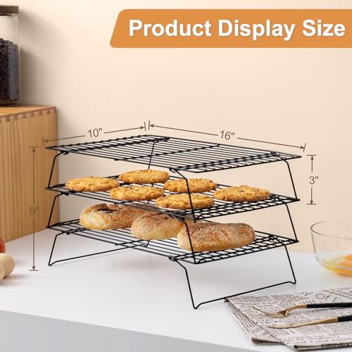 Close up of wire grid on BRIOUT baking rack