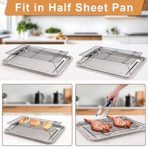 BRIOUT cooling rack folded for storage