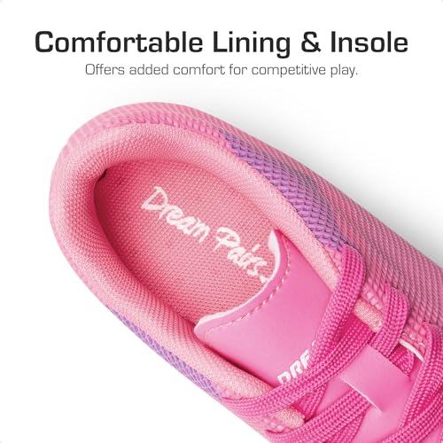 Breathable mesh interior of DREAM PAIRS soccer cleats