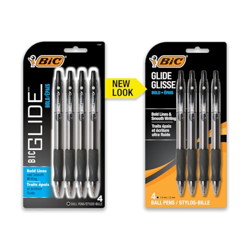 Close up of BIC 1.6mm bold point tip