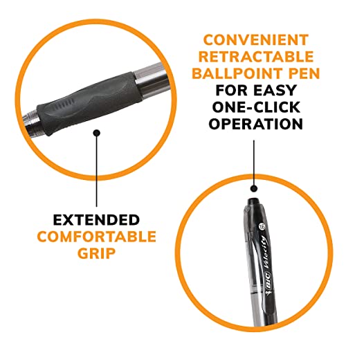 BIC Glide Bold pen click mechanism