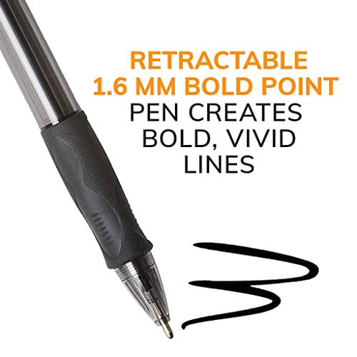 Writing sample from BIC Glide Bold pens