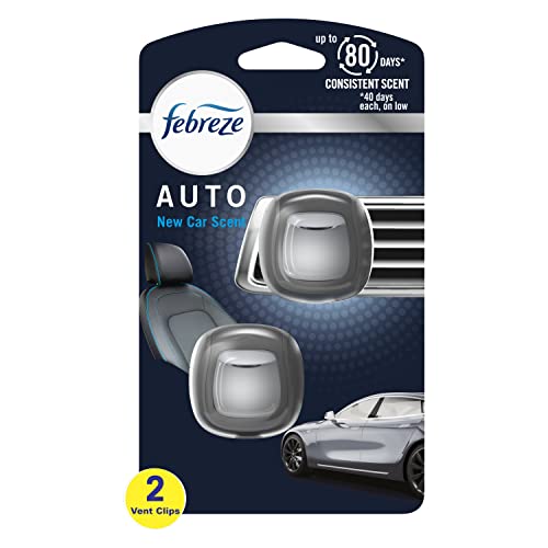 Febreze AUTO New Car Scent Vent Clip packaging