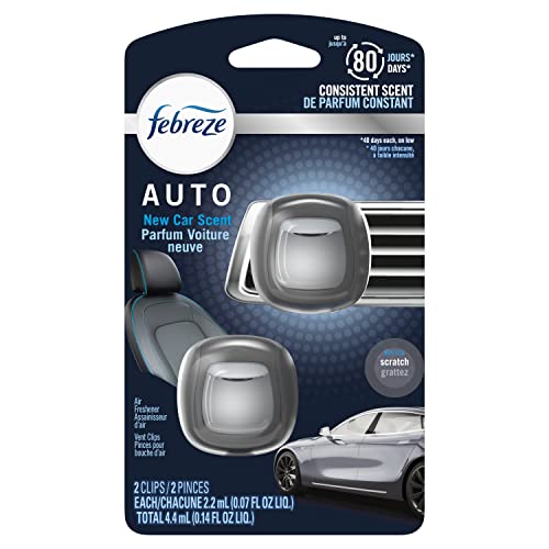 Febreze AUTO vent clip lifestyle application