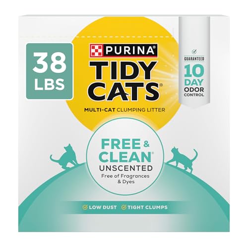 Purina Tidy Cats Free and Clean 38 lb box
