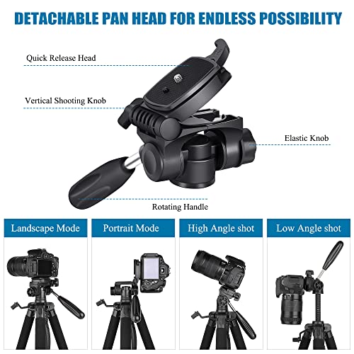 Victiv camera tripod height adjustment locks