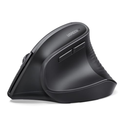UGREEN Ergonomic Wireless Mouse 65042 Black
