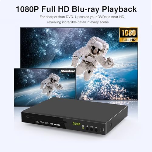 Back panel connections of JOYSAILOR DVD player