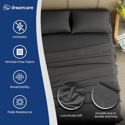 Fitted sheet corner showing deep pocket design