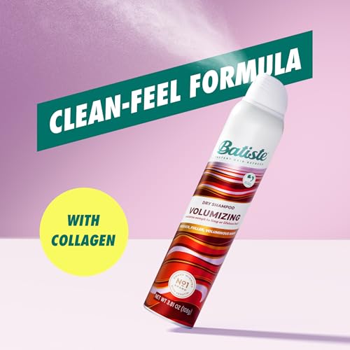 Batiste Volumizing Dry Shampoo back instructions