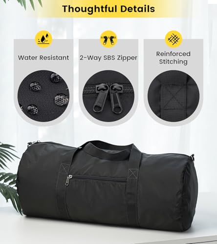 Internal pocket detail of Vorspack duffel