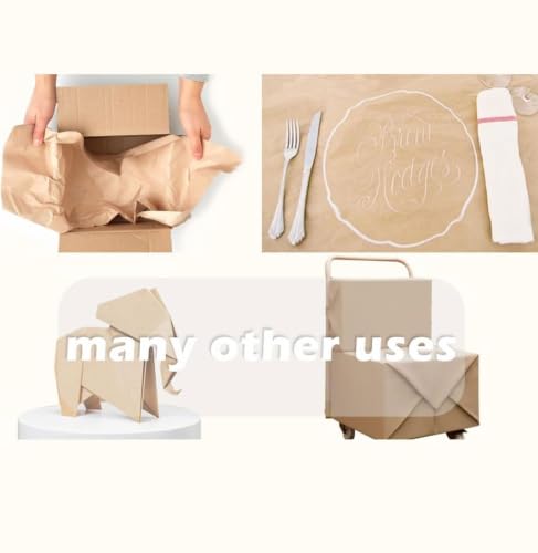 Roll of brown paper used for shipping and packing