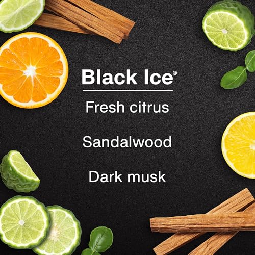 Black Ice fragrance fiber can open