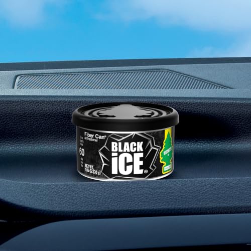 LITTLE TREES branding on fiber can lid