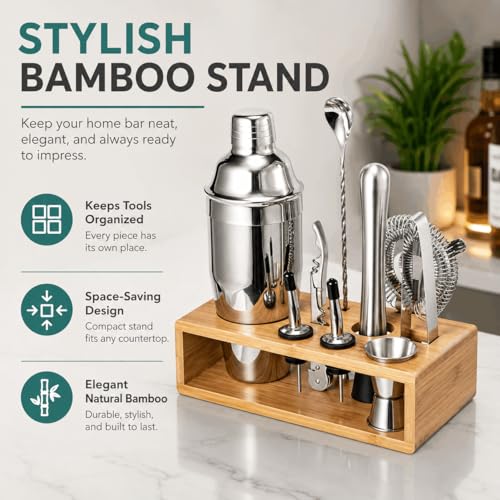 Semderm 18/8 stainless steel drink mixer