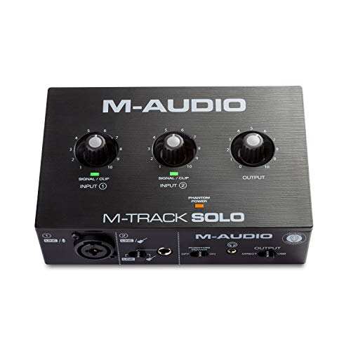 M-AUDIO M-Track Solo top view