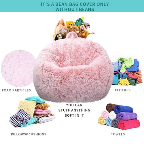 Dusty Pink Bean Bag Chair Cover