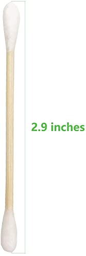 Individual bamboo stick cotton swab