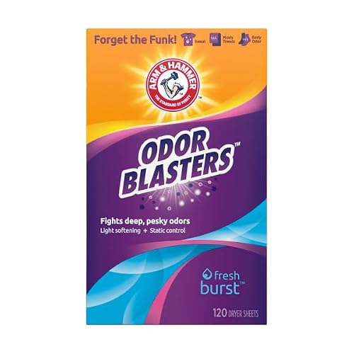 Fresh Burst scent laundry dryer sheets