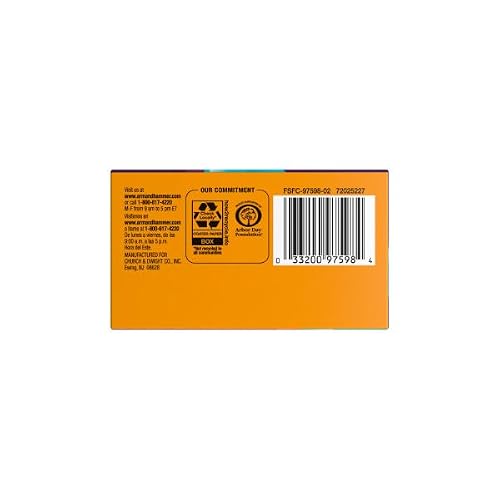 Back of dryer sheet packaging