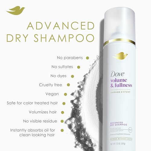 Dove dry shampoo nozzle detail